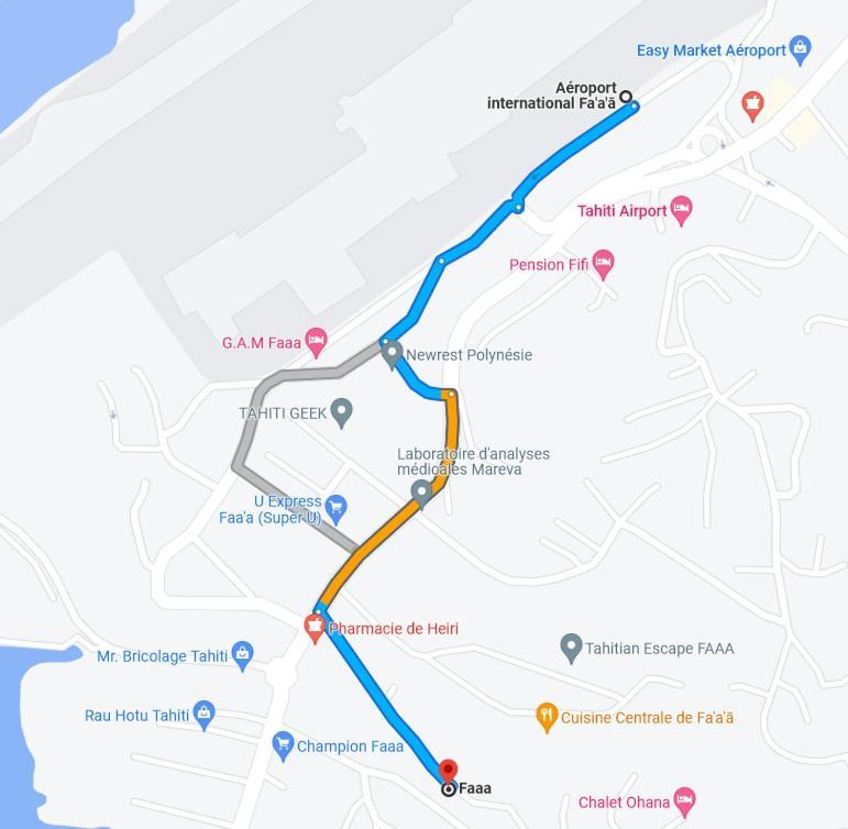 Chaine Lodge Maison Entiere Free Parking & Wifi 3Min De L'Aeroport Faaa Εξωτερικό φωτογραφία